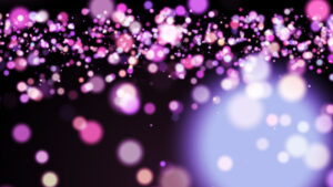 丸い光-オーブ（紫） 動画素材